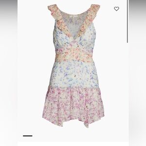 LoveShackFancy Seneca Silk Minidress